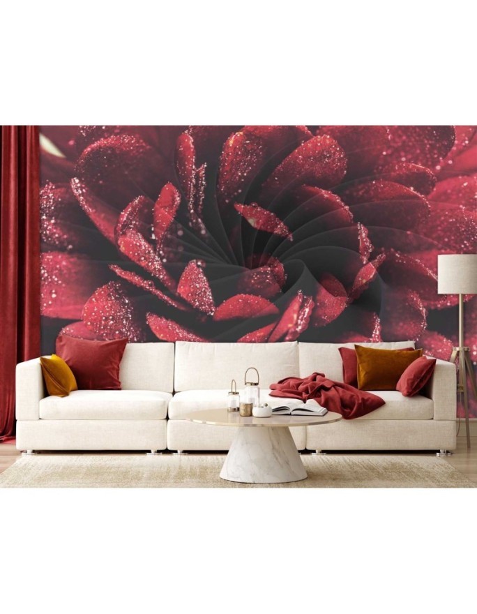 Exclusive wall murals - Macro flower | FEEBY
