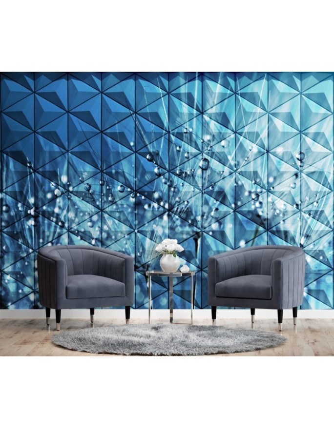 Original wall murals - Dewdrops on a dandelion | FEEBY