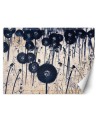 Modern wall murals - Texture dewdrops on a dandelion | FEEBY
