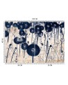 Modern wall murals - Texture dewdrops on a dandelion | FEEBY