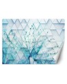 Wall mural - Blowpipe in dewdrops geometric | FEEBY