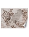Wallpaper - Floristic fresco on old wall | FEEBY