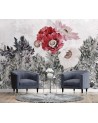 The most fashionable Wallpapers - Painted red poppies | FEEBY