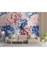 Stylish Wallpapers - Peonies 3D pastel watercolour | FEEBY