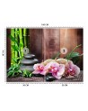 Spa Wallpaper - Orchid bamboo stones | FEEBY