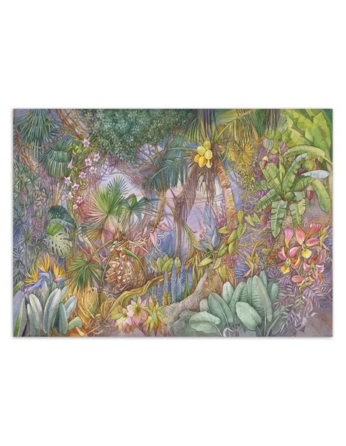 Modern Wallpaper - Colourful jungle | FEEBY