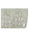 Modern Wallpapers - Flowers on a boho wall background | FEEBY