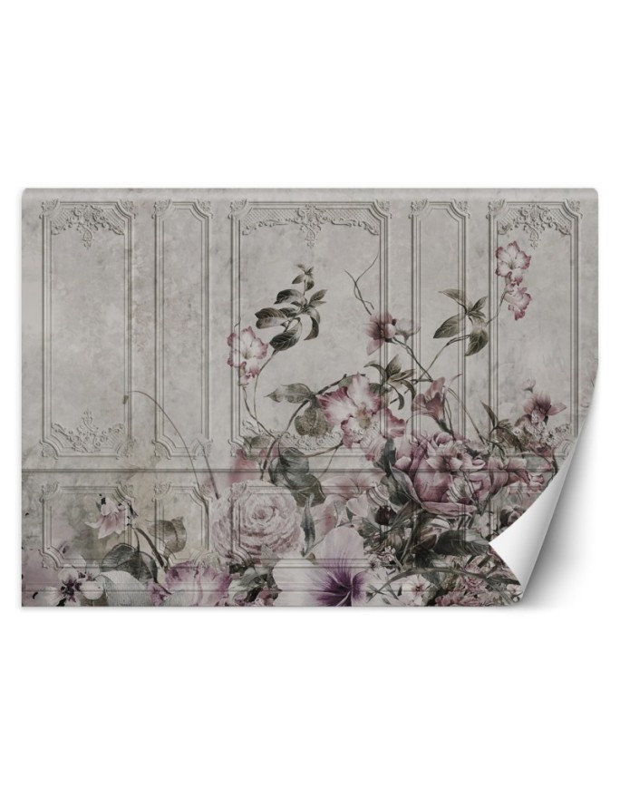 Modern wall murals - Flowers roses fresco vintage | FEEBY