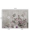 Modern wall murals - Flowers roses fresco vintage | FEEBY