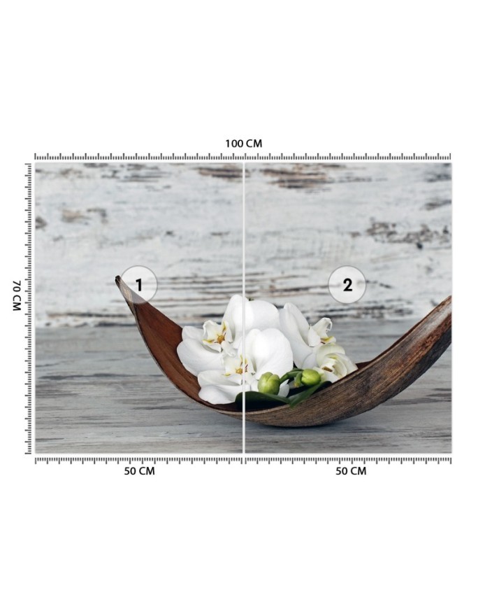 Stylish wall murals - Orchid zen spa | FEEBY