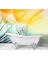 Original wall murals - Colourful dandelions | FEEBY