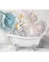 3D wall murals - Flowers abstract 3D | FEEBY