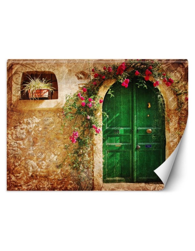 Wall mural Green Door Tuscany