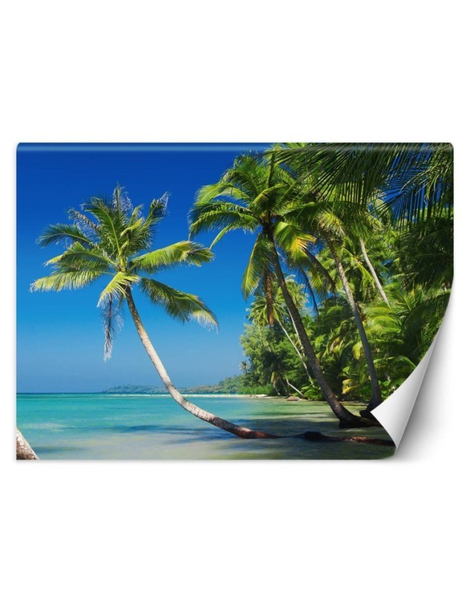 Modern wall murals - Palm trees on a wild island | FEEBY
