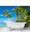 Modern wall murals - Palm trees on a wild island | FEEBY