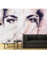 Exclusive wall murals - Female portrait face | FEEBY