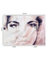 Exclusive wall murals - Female portrait face | FEEBY