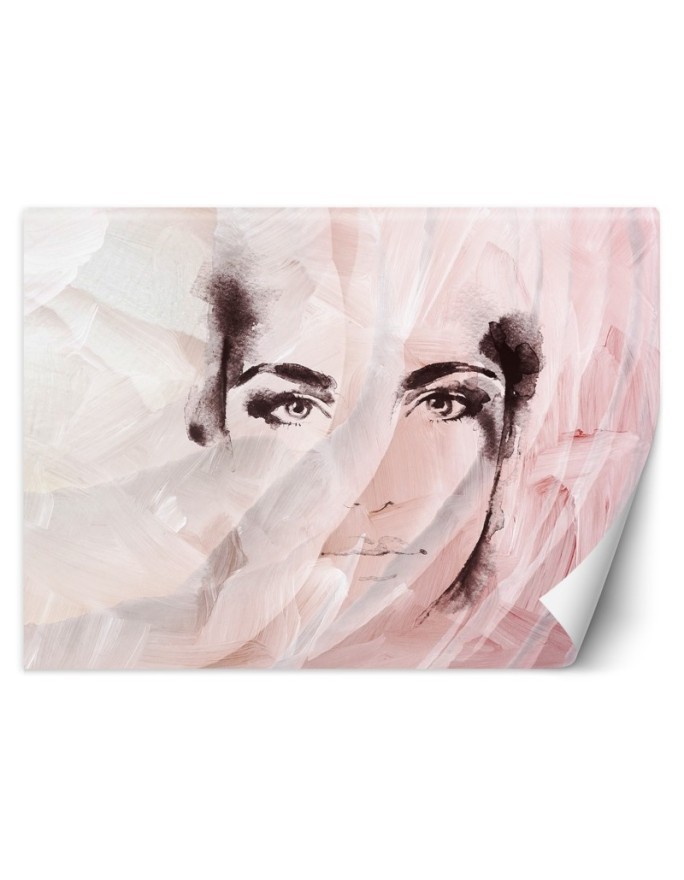 Unique wall murals - Portrait of a woman | FEEBY