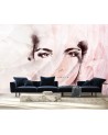 Unique wall murals - Portrait of a woman | FEEBY