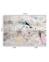 Wall mural - Geisha parosol old wall | FEEBY