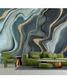 Exclusive wall murals - Turquoise marble | FEEBY