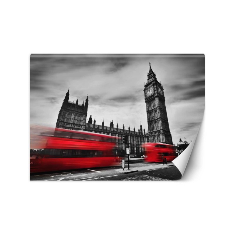 Modern wall murals - London red bus | FEEBY