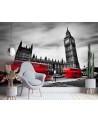 Modern wall murals - London red bus | FEEBY