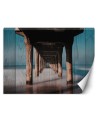 Original wall murals - Wooden tunnel under the pier | FEEBY