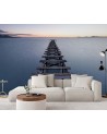 Inspirational wall murals - Lake with a pier | FEEBY