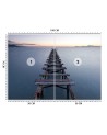 Inspirational wall murals - Lake with a pier | FEEBY
