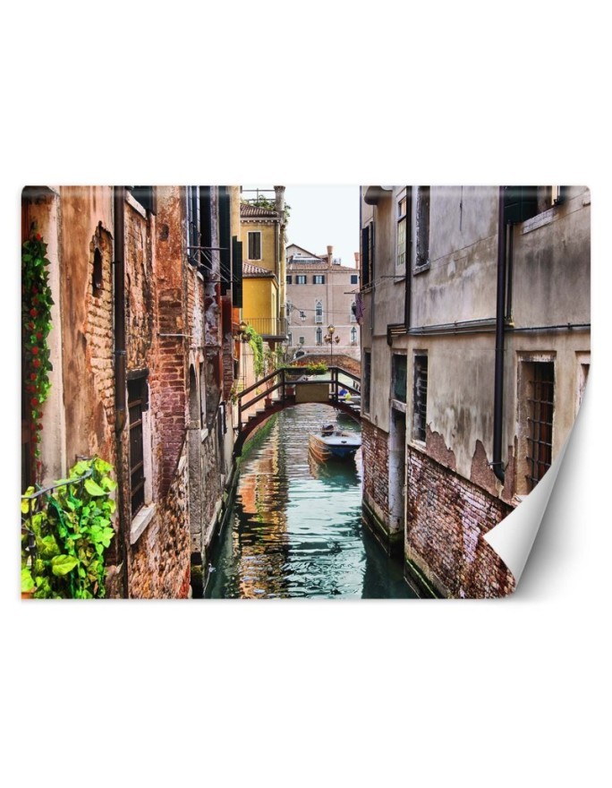 Stylish wall murals - Venice gondola bridge | FEEBY