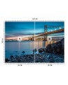Original wall murals - San Francisco bridge | FEEBY