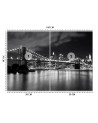 Photo Wallpaper - Brooklyn Bridge at night New York | FEEBY