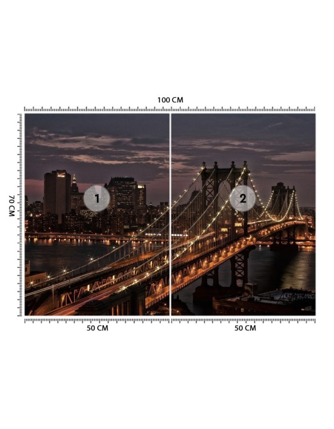 Modern Wallpaper - New York Bridge | FEEBY