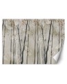 Designer Wallpapers - Trees flowers butterflies | FEEBY