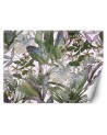 Exotic Wallpapers - Monstera and tropical leaves in pastels | FEEBY