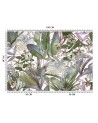 Exotic Wallpapers - Monstera and tropical leaves in pastels | FEEBY