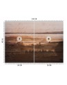 Designer Wallpapers - Vintage plank forest | FEEBY