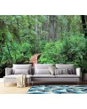 Inspirational wall mural - Footbridge in the forest | FEEBY