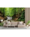 The most fashionable wall murals - Mountain stream forest nature | FEEBY