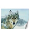 Unique wall murals - Wolf lake | FEEBY