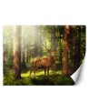 Original wall mural - Deer in the forest | FEEBY
