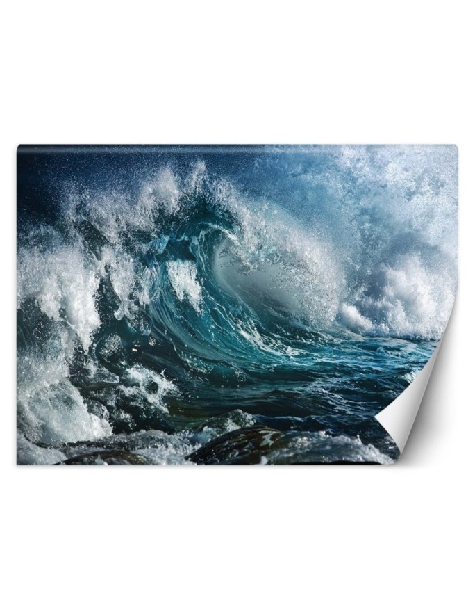Wall mural Stormy sea
