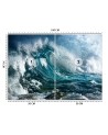 Modern wall murals - Stormy sea | FEEBY