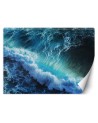 Stylish wall murals - Blue waves | FEEBY