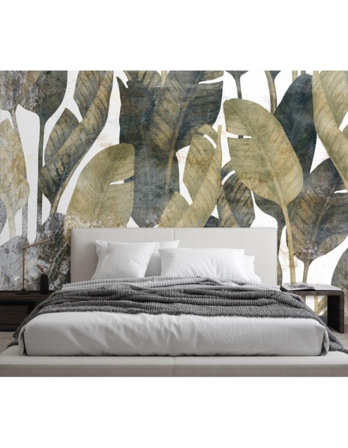 Exotic wall murals - Banana leaves | FEEBY
