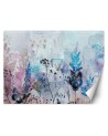 Stylish Wallpapers - Meadow Butterflies Coloured Flowers | FEEBY