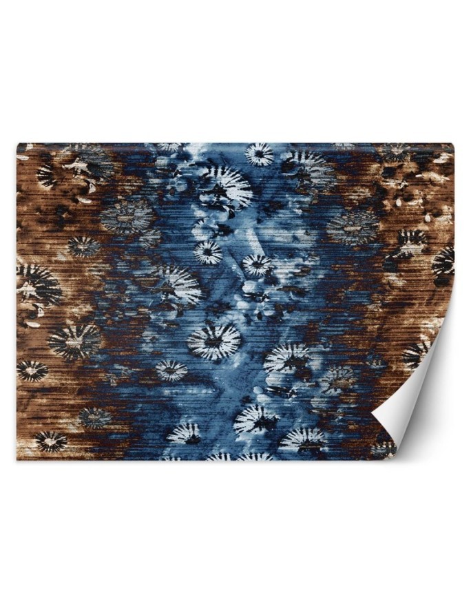 Trendy Wallpaper - Blue tapestry vintage pattern | FEEBY