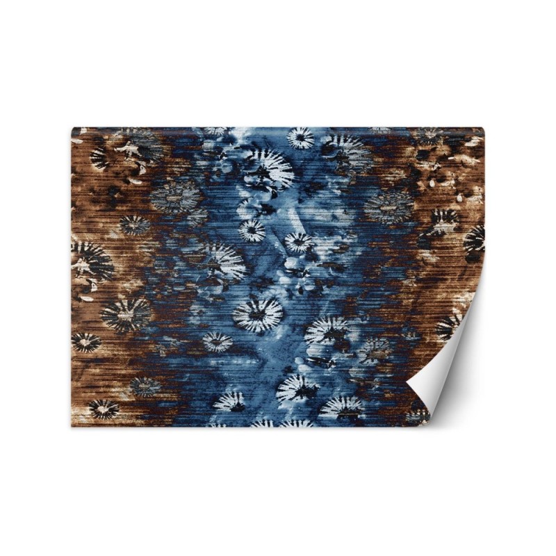 Trendy Wallpaper - Blue tapestry vintage pattern | FEEBY