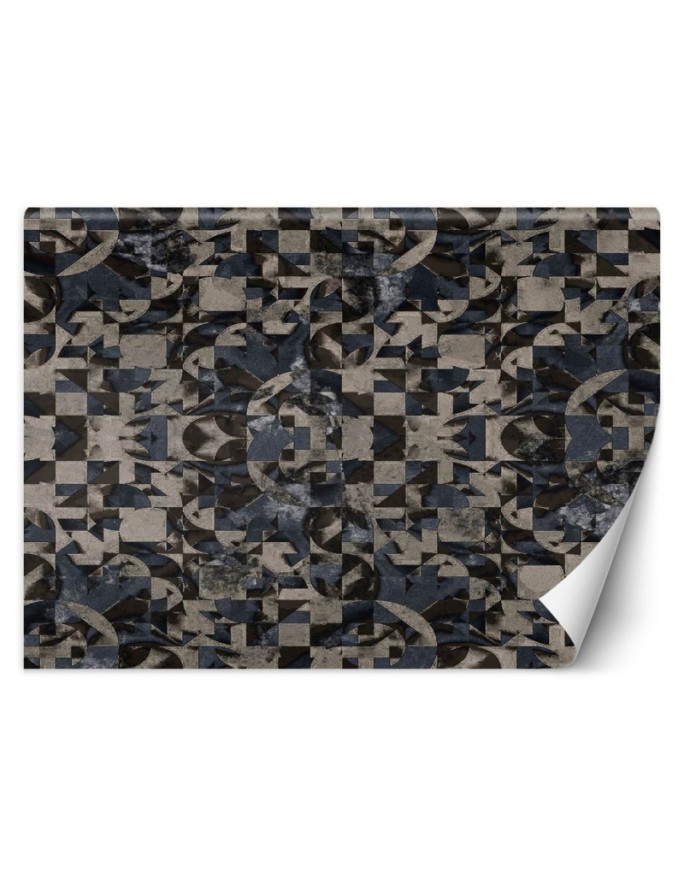 Wallpapers - Grey brown geometric fantasy | FEEBY